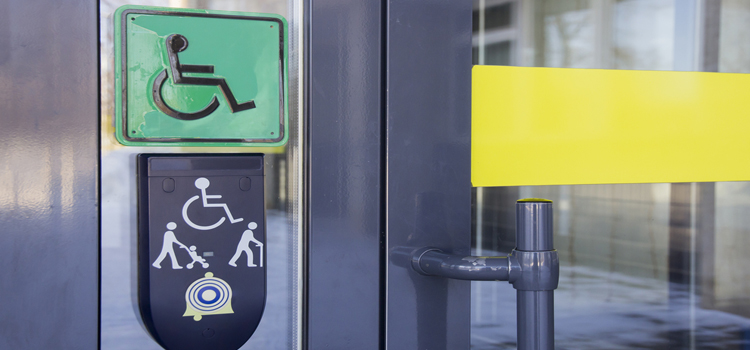 automatic handicap door opener in Inglewood
