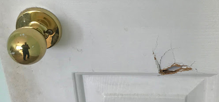 interior door hole repair Inglewood
